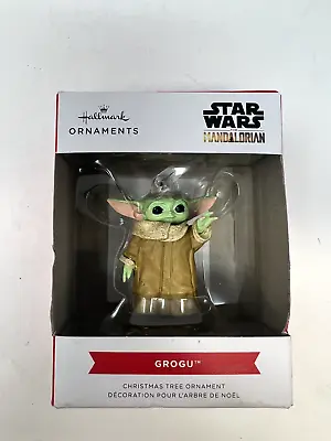 Hallmark 2021 Star Wars Mandalorian The Child Grogu Baby Yoda Ornament • $9.99