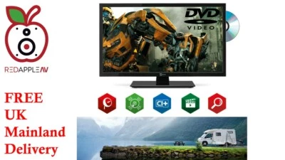 £189.95 • Buy Telesystem 19.5″ Inch LED Freeview/Satellite HD 240/12V DVD Caravan Motorhome TV
