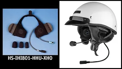 J&m Hs-ihi801-hhu-xho Half-helmet Integrated Style Elite Series Helmet Headset • $185