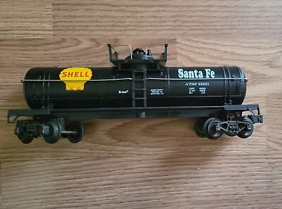 K-Line Santa Fe  Shell  Tank Car.  O Gauge. • $32