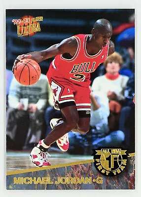 1992-93 Ultra #4 Michael Jordan All-NBA Team Chicago Bulls • $19.03