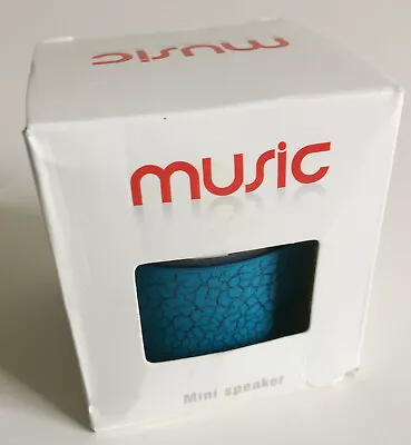 Portable Bluetooth Music Mini Wireless Speaker-LED Light Changing Color- NIB • $9.99