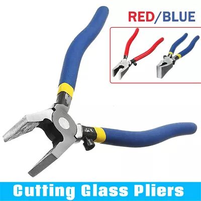 $22.60 • Buy Plier For Glass Stained Glass Breaking Nibbling Cutting Non-slip Cutter Tool