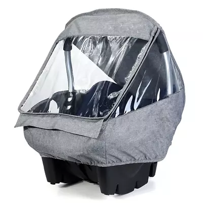 Universal Baby Car Seat Rain Wind Cover Car Seat Weather Shield With Mesh Flap • £9.99