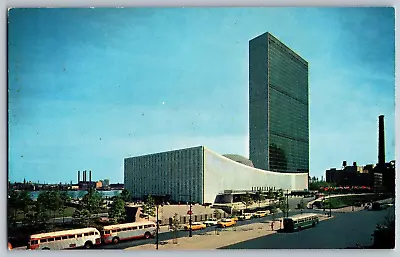 New York City New York - United Nations Buildings - Vintage Postcard - Unposted • $5.39