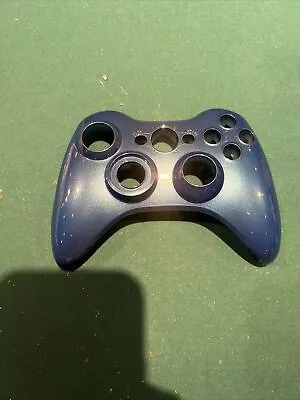 XBOX 360 Controller Replacement Front Case Glossy Blue • $6.95