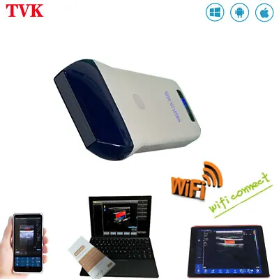 Probes Wireless Color Doppler Linear Ultrasound Scanner(WiFi/USB) 7.5MHz128E • $2285.50