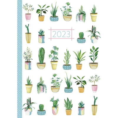 $16.95 • Buy Urban Garden - 2023 A5 Padded Cover Diary Premium Planner Book New Year Gift