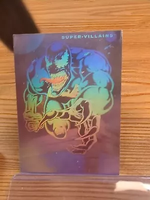 Marvel Universe 3 Hologram Insert Promo Card.  Venom.  Impel - 1992 H-4 • $3.49