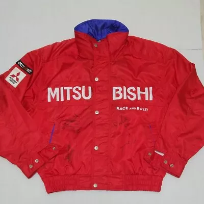 Mitsubishi Ralliart Racing Nylon Jacket Men's Size Free Size • $257