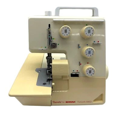 $79.99 • Buy Bernina Bernette FunLock 006D Serger Machine No Pedal Untested