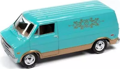 1976 Dodge Tradesman Van - Custom Mint Green (Classic Gold Collection) Diecast - • $17.99