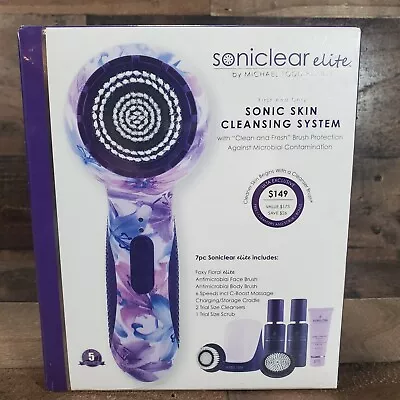 Michael Todd Soniclear Elite Sonic Skin Cleansing System (Foxy Floral) NEW • $60
