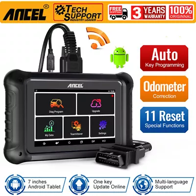 ANCEL DP500 Car OBD2 Diagnostic Tool Odometer Mileage Correction ABS Bleeding • $899