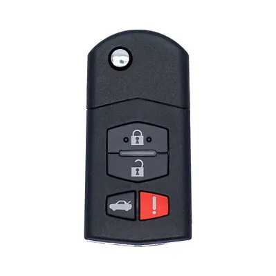New Flip Key Remote Fob For 2010 2011 2012 2013 2014 2015 Mazda 6 Bbm4-67-5ry • $18.95