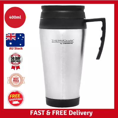 Stainless Steel Outer Foam Insulated Travel Mug 400Ml DF2000AUS • $11.95