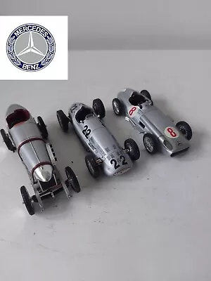 Mercedes W196 #8 1955 Fangio / W154 1939 Lang #22 + Other 1/43 Replica F1 Model • £34.99