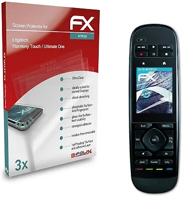 AtFoliX 3x Protective Film For Logitech Harmony Touch Clear&flexible • £12.09