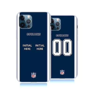 CUSTOM PERSONALIZED NFL DALLAS COWBOYS SOFT GEL CASE FOR APPLE IPHONE PHONES • $24.95