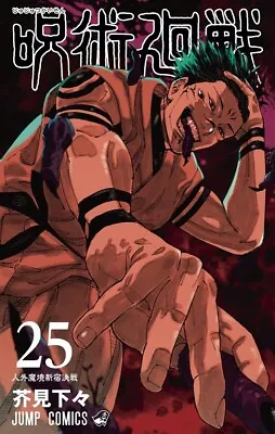 [jp Book] Jujutsu Kaisen 25 呪術廻戦 Manga Japanese Language Comics • £12