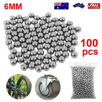 100x Steel Ball Bearing Precision Parts Bike Bicycle Cycling Balls 6mm Beads AU • $8.89