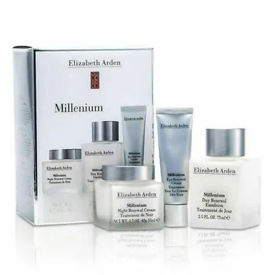 Elizabeth Arden Millenium Set: Day Renewal Emulsion + Night Renewal Cream + Eye  • $49.97