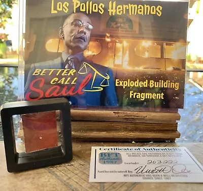 Better Call Saul Breaking Bad Los Pollos Hermanos Building Movie Filming Prop  • $24.95