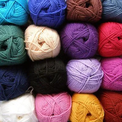 100g  BALLS JAROL HERITAGE CLASSIC DOUBLE KNITTING 55% WOOL   • £3.49