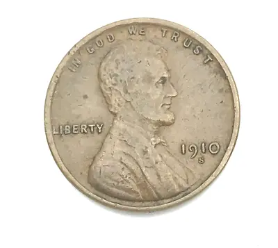 1910-S   LINCOLN WHEAT CENT                          Combined Shipping Available • $16.75