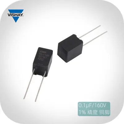 Original VISHAY-ERO MKP1837 0.1UF 160V 1% 104/100NF Film Capacitors Pitch 5mm • $2.94