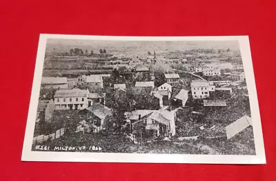 C1960 RPPC Bird's Eye View MILTON  VERMONT 1866 Unused POST CARD • $13