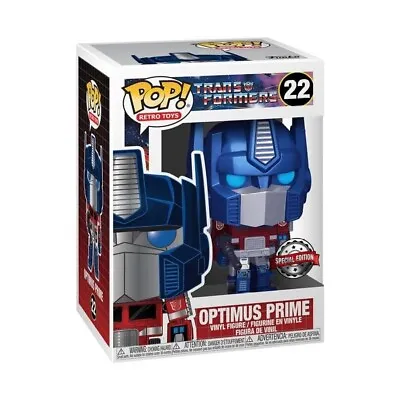 Funko Pop Retro Toys Transformers Optimus Prime Special Edition - 22 • $24.95