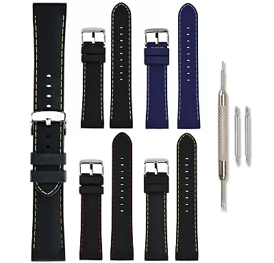 Morellato Carezza Silicone Watch Band - Designed In Italy - RUBBER Collection • $53.15