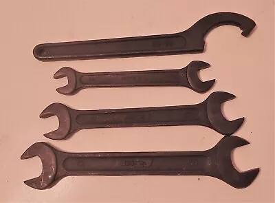 3 Open End Metric Wrenches 10-19 And 45-52 Spanner Wrench Bicycle Bike Tools • $12