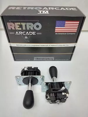 $39.50 • Buy Mag-Stik Arcade Joystick Manually Switchable 4-8 Way Black Magnetically Centered
