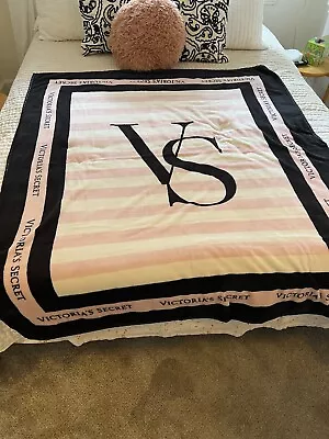 Victoria Secret Throw Blanket Approximately 54in By 61in • $15