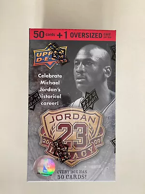 Michael Jordan UD Hall Of Fame 23 Legacy Card Set Ltd 50 Cards Factory Sealed • $199.99