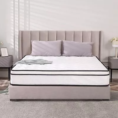 Full Mattress 10 Inch Hybrid Mattress In A Box Bonnell Coil Full Size Mattress • $141.99