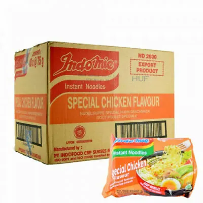 £23.49 • Buy IndoMie Special Chicken Flavour Instant Noodles Halal 75g * 40 -FULL CASE