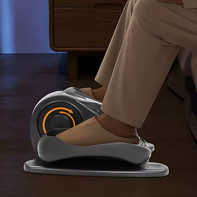 Motorized Under Desk Elliptical Trainer With Non-Slip Pedals LED Display &Remote • $130