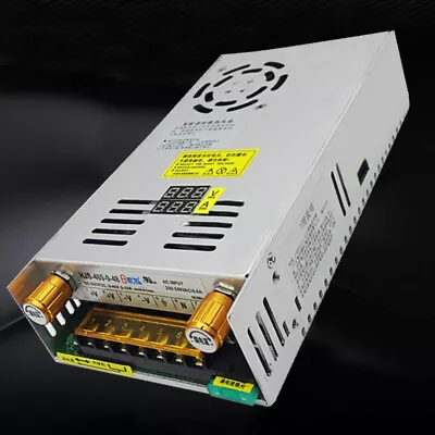 Adjustable Power Supply DC 0-48V 10A Precision Variable Digital Lab Adapter NEW • $47.50