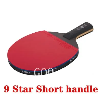 Table Tennis Paddle Short Handle Carbon Blade Professional Ping Pong Racket • $34.79