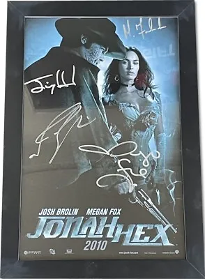 Jonah Hex Cast Signed Autographed 11X17 Poster Josh Brolin Megan Fox JSA AQ10590 • $699.99