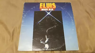 Elvis Presley MOODY BLUES 1977 RCA AFL1-2428  Blue Colored Vinyl VG+ • $7.99