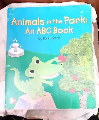 BIG BOOK For The CLASSROOM / HOMESCHOOL (19 X 15 )  ANIMALS IN THE PARK - Barner • $40