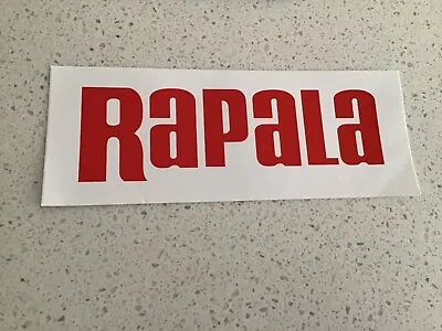 Rapala Fishing Stickerlures Baits Tackles Rods Reelsboatsdaiwashimano Car • $6.99