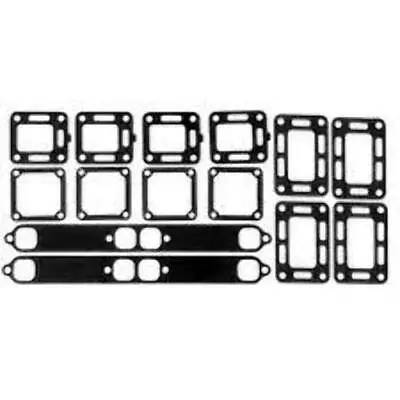 Mercruiser GM 350 250 255 Engine Exhaust Manifold Gasket Set 27-33395A2 • $39.99