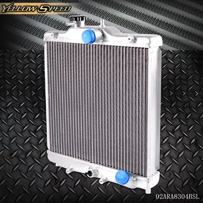 Aluminum Radiator Fit For Honda Civic B18C/B16A 32mm In/Out 3 Row 52mm 92-00 • $58.99