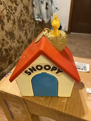 Vintage Snoopy Jack In The Box By Hasbro • $19.95