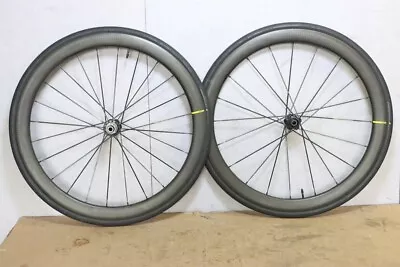 MAVIC COSMIC PRO CARBON SL UST DISC Shimano Free Hub 11s Tubeless Carbon Wheels • $780